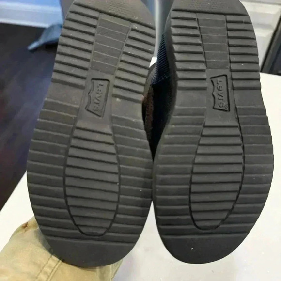 Levis Boots Kids 12 Brown Black Snow Rain Work Laceup Childrens Boys Girls - Picture 6 of 9